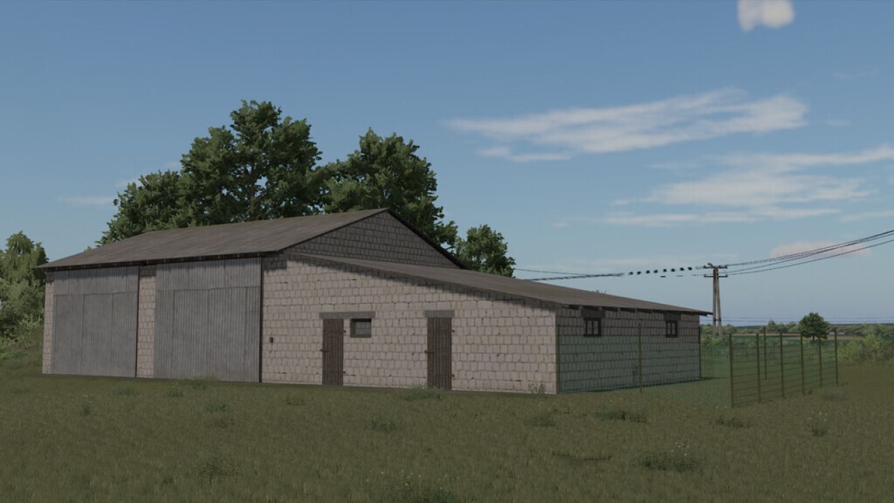 Garage With Chicken Coop