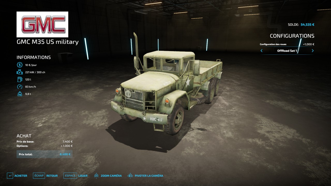 GMC M35 US Military FS22 - KingMods