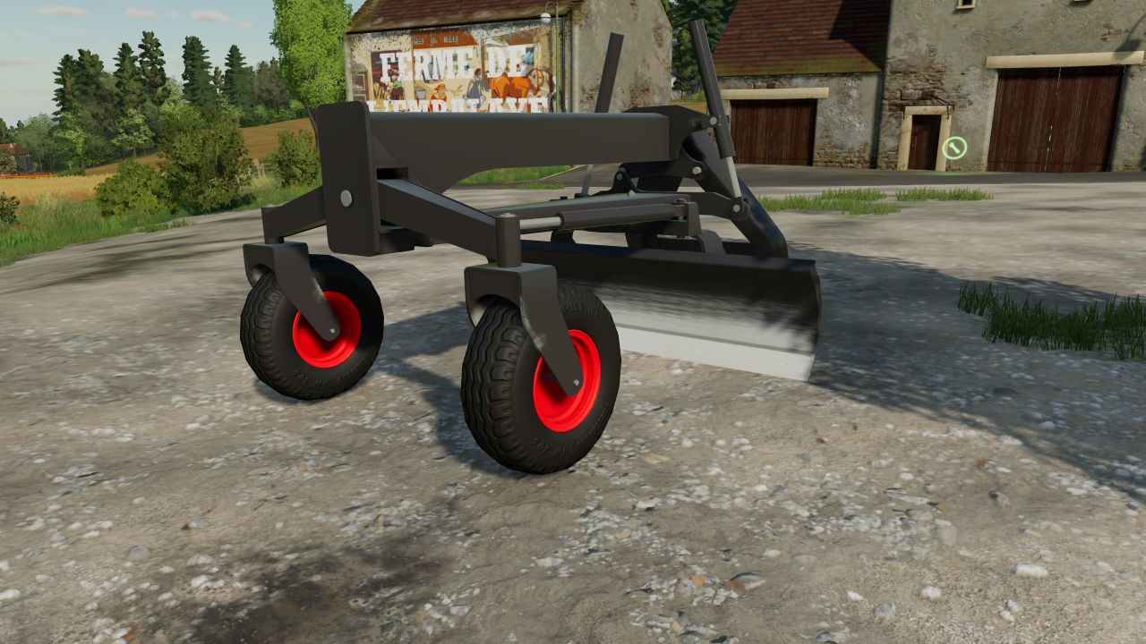 Grader for skid steer loader FS22 - KingMods