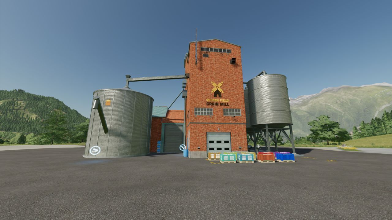 Grain Mill Multifruit (Revamp) FS22 KingMods