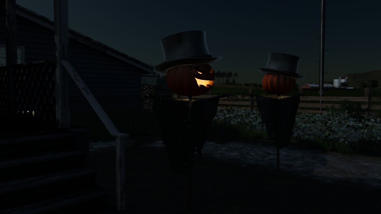 Espantapájaros de halloween