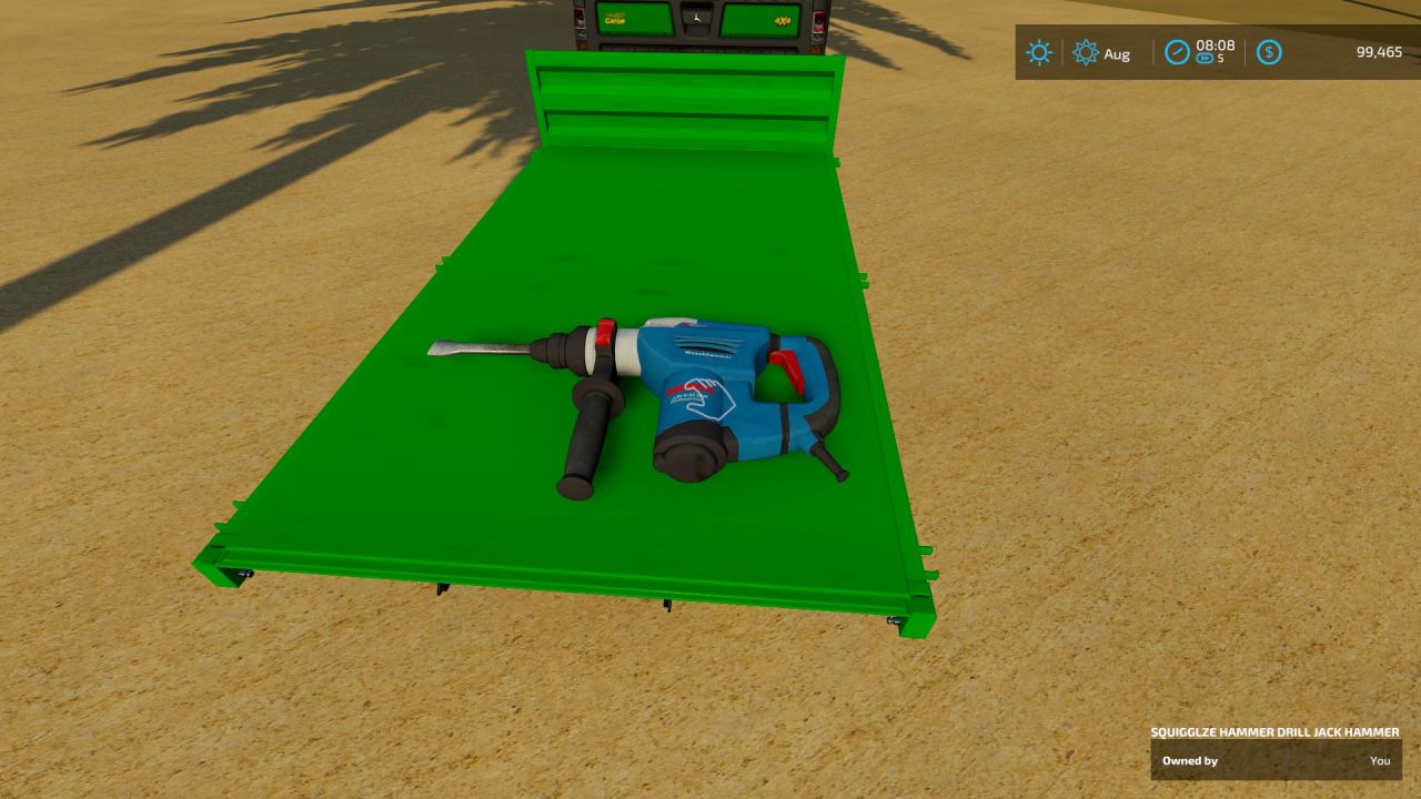 Hammer Drill - Jackhammer FS22 - KingMods