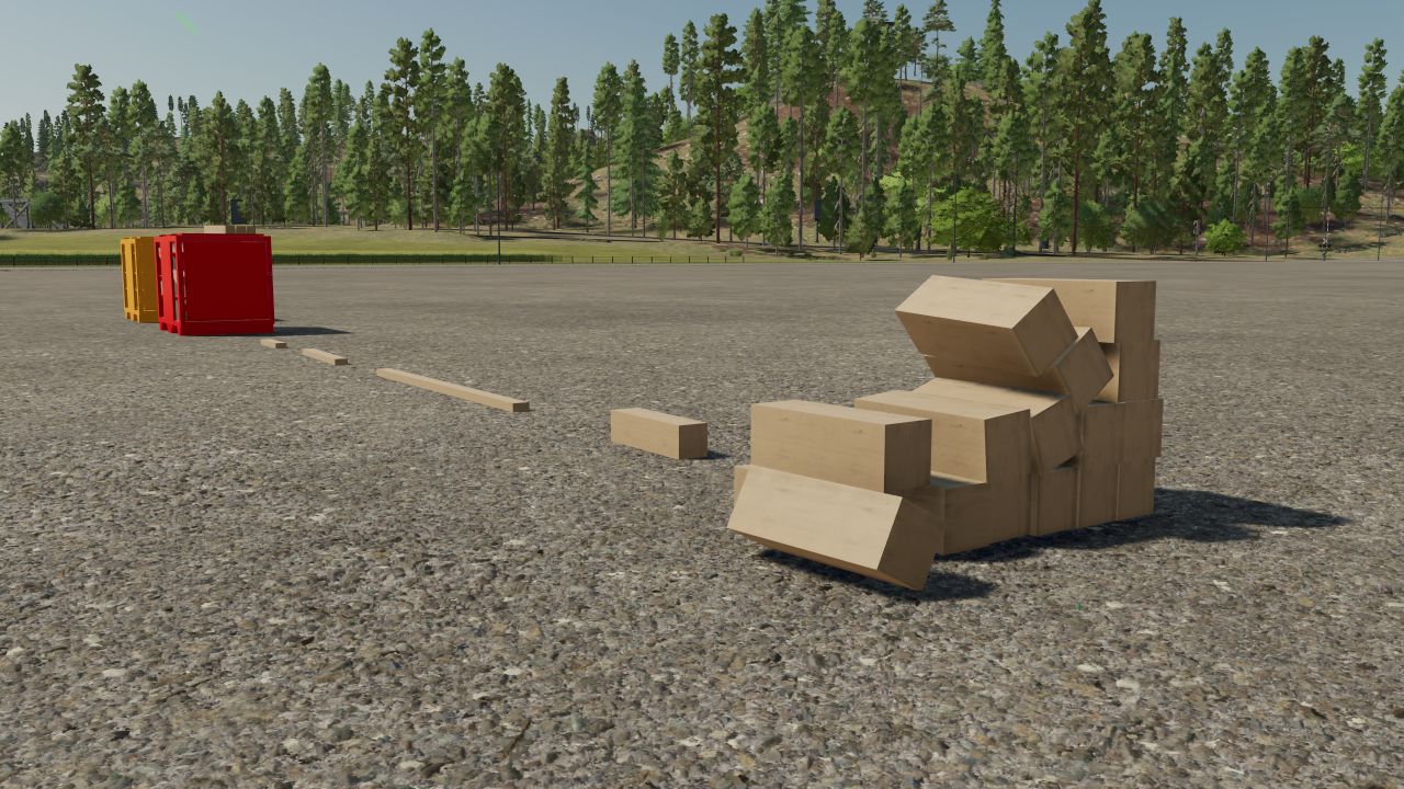 Heavy transport crate FS22 - KingMods