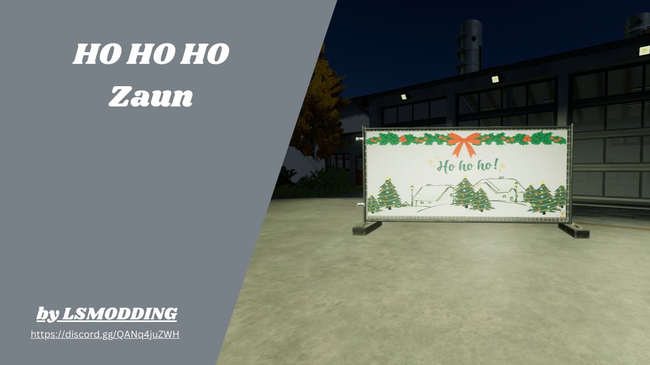 „HO HO HO” Zaun