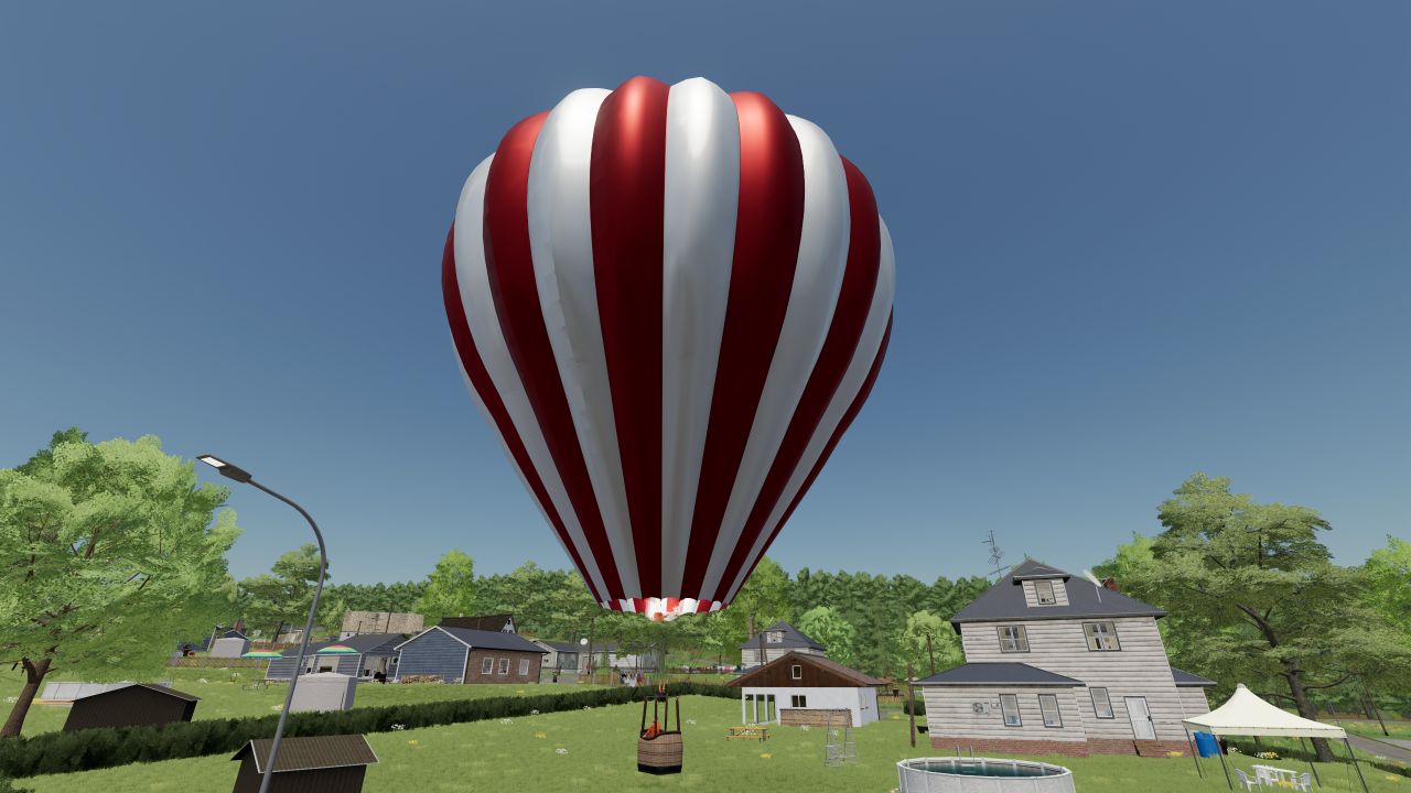 Heißluftballon