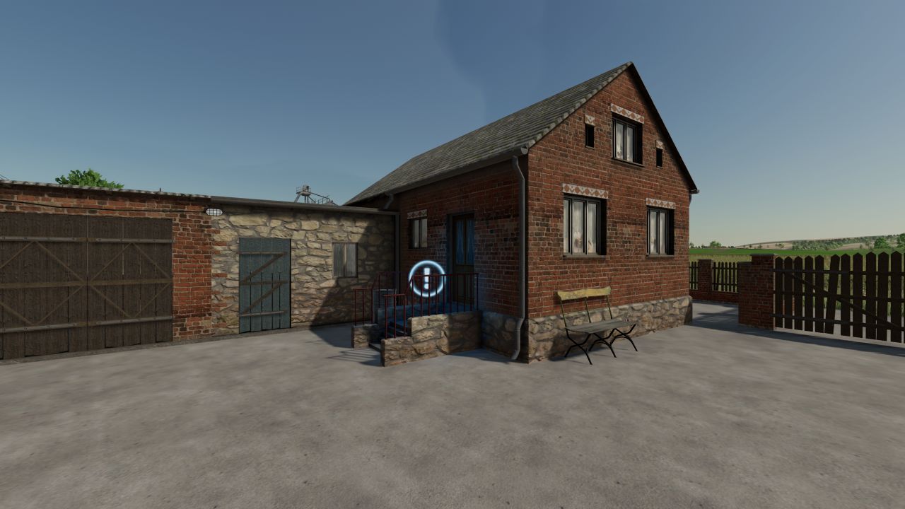 House with sheds FS22 - KingMods