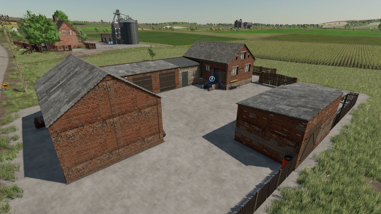 Maison avec hangars