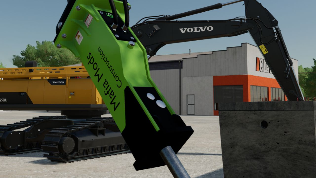 Hydraulic hammer FS22 - KingMods