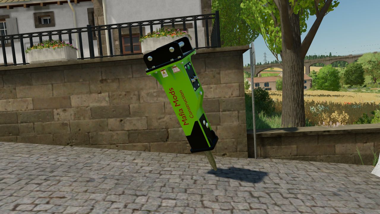 Hydraulic hammer FS22 - KingMods