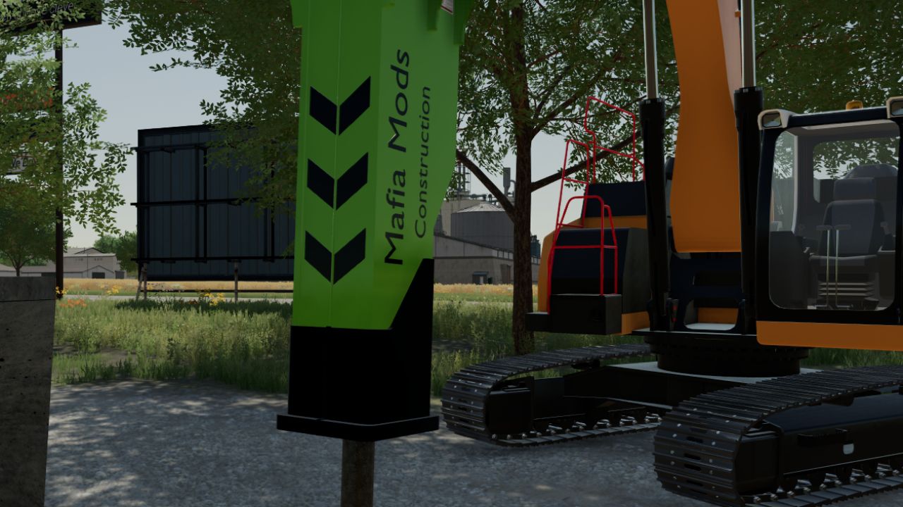 Hydraulic hammer FS22 - KingMods