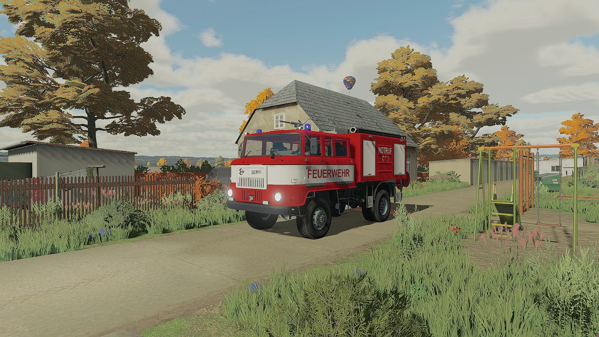 Ifa l60 tlf fire brigade FS22 - KingMods