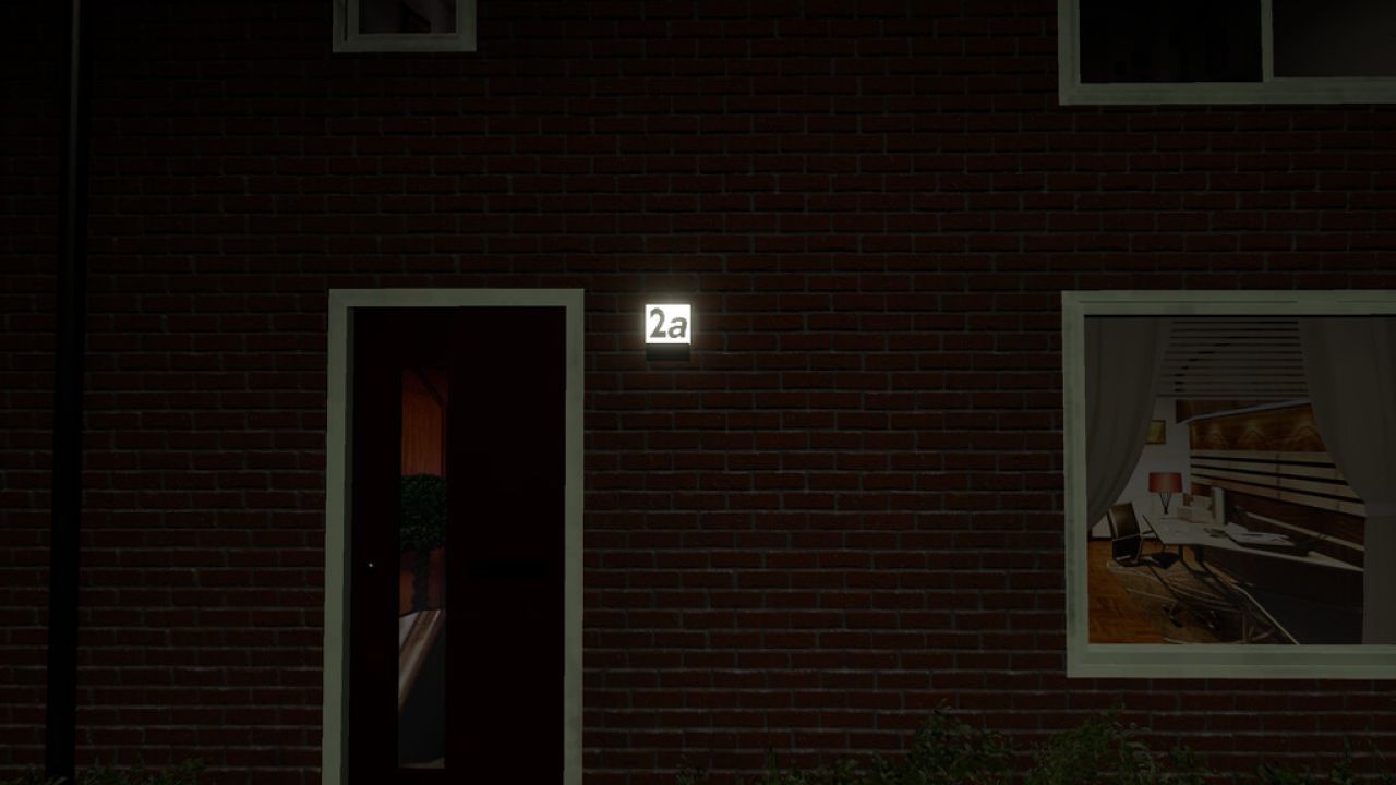 Illuminated House Numbers (Prefab)