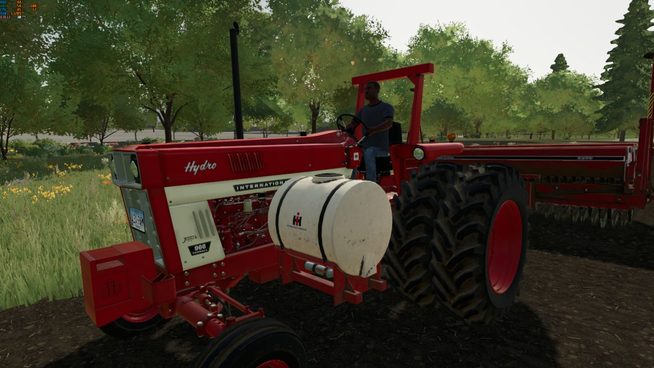 Réservoir à selle International Harvester