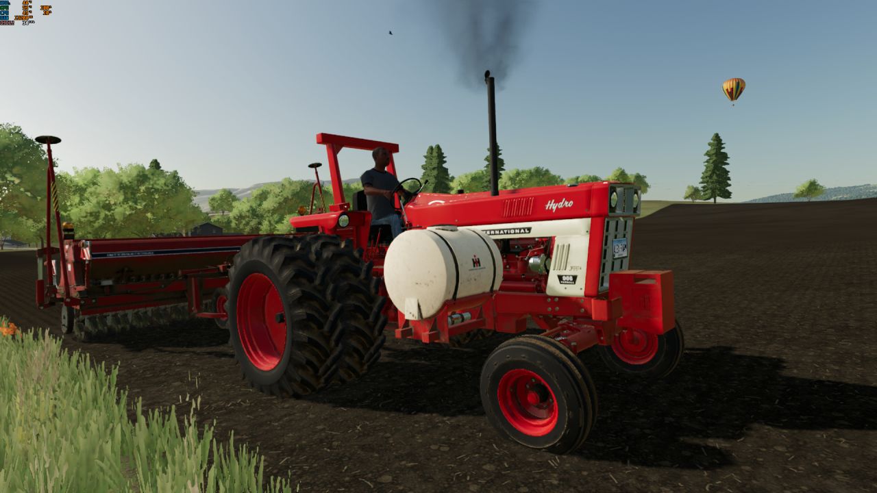 Седельный бак International Harvester