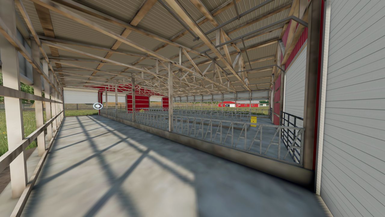 JMF Free stall barn FS22 - KingMods