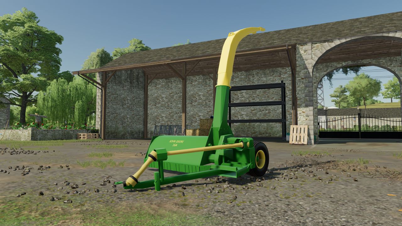 John Deere 16a Mower Fs22 Kingmods 1827