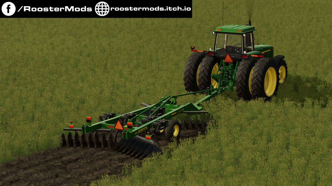 Desgarrador de disco de 5 vástagos John Deere 2720