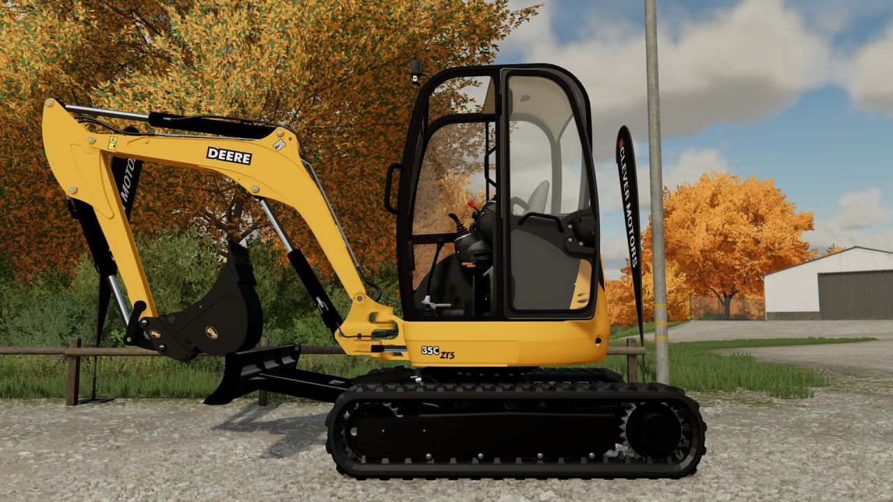 John Deere 35C ZTS Mini-Excavator