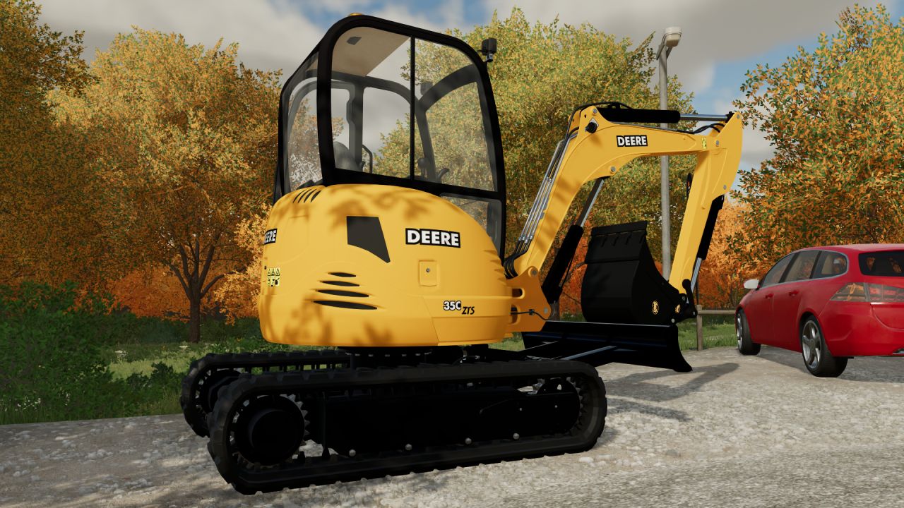 John Deere 35C ZTS Mini-Excavator