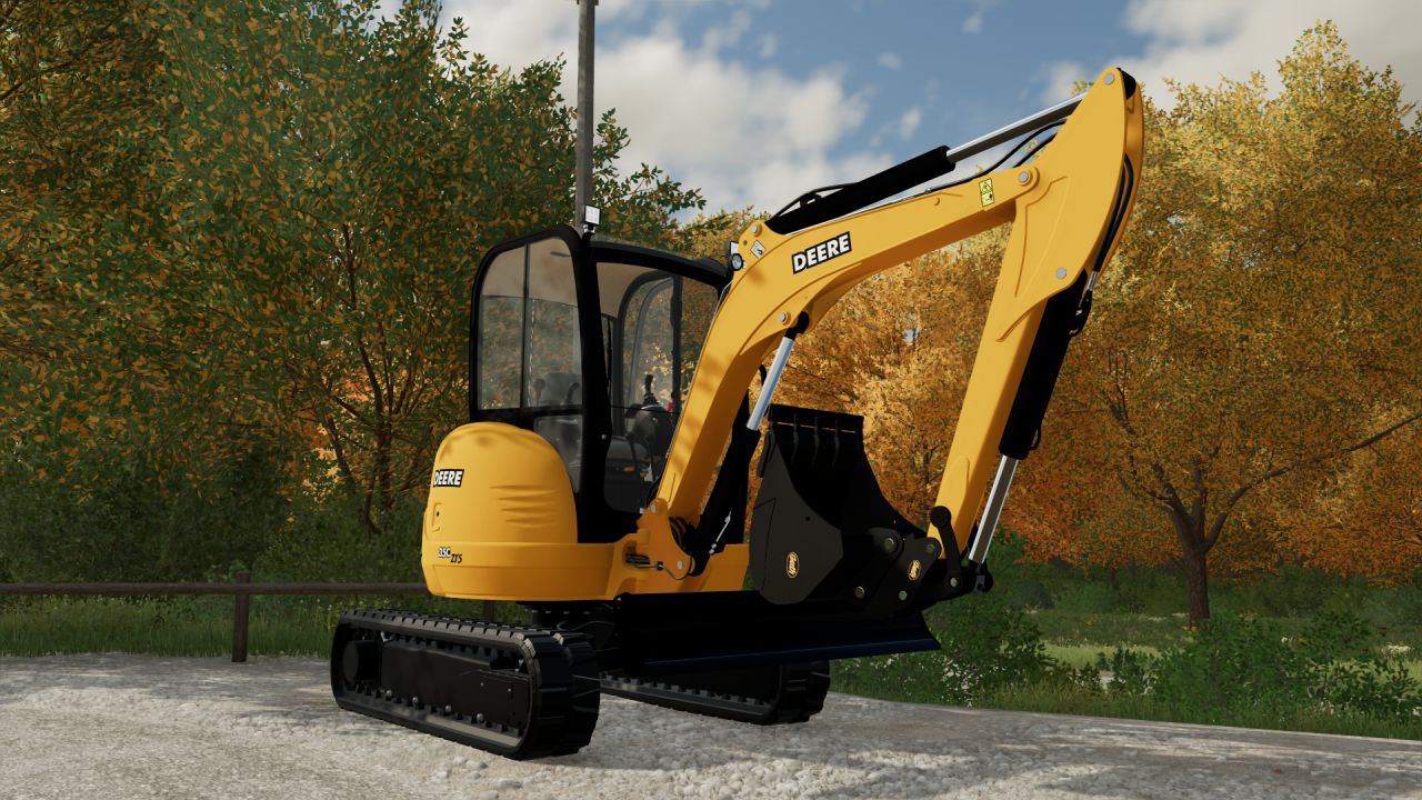 John Deere 35C ZTS Mini-Excavator