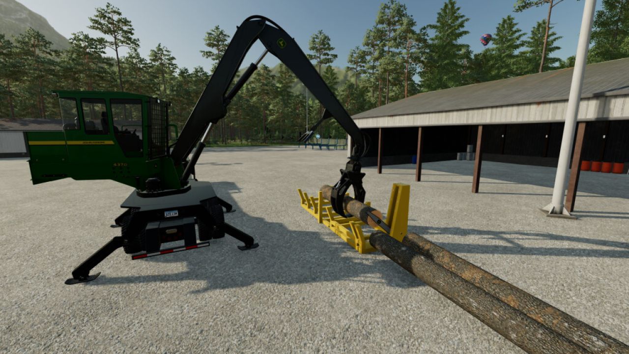 John Deere 437D Sawbuck