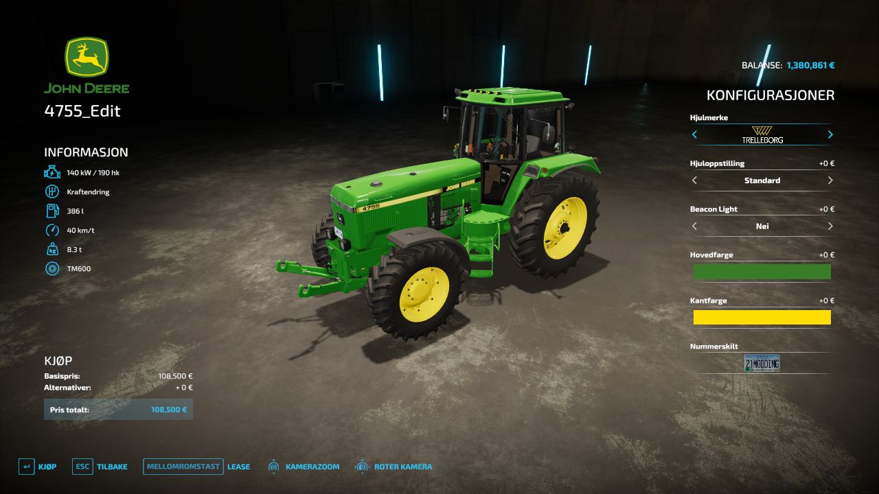 John Deere 4755 Edit