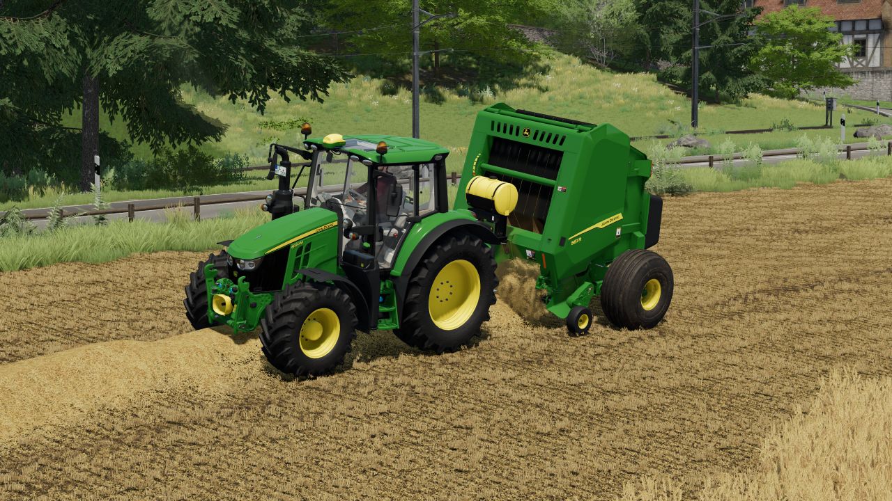 John Deere 561R + Akkumulator