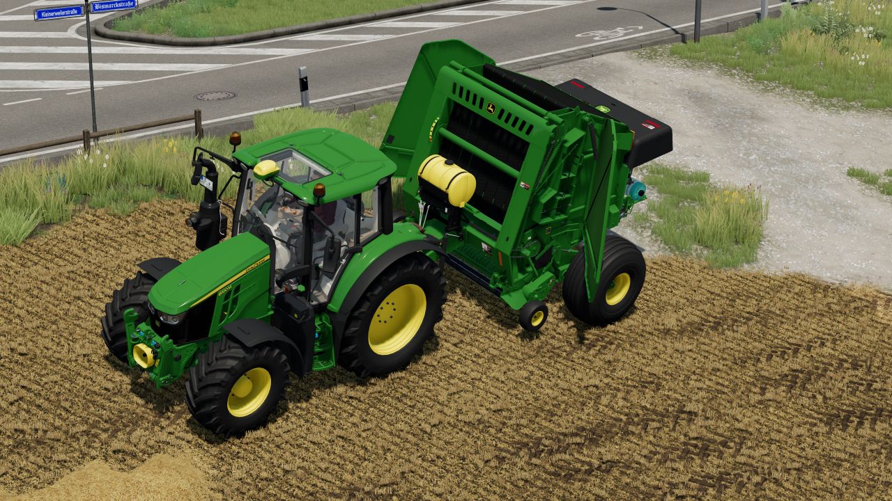 John Deere 561R + Akkumulator