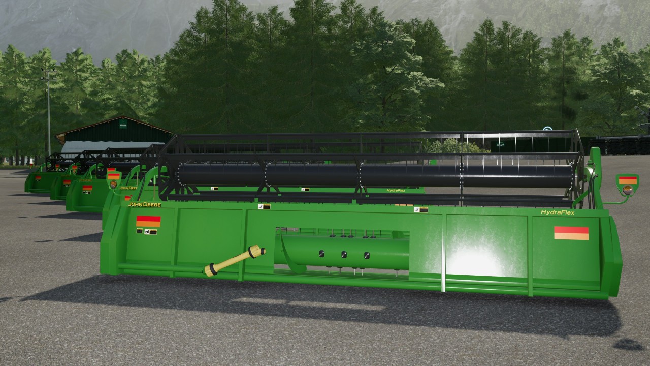 John Deere 600F Header series