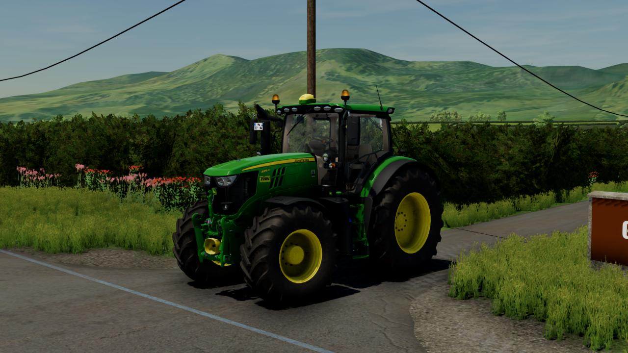 Реальные звуки John Deere 6215R