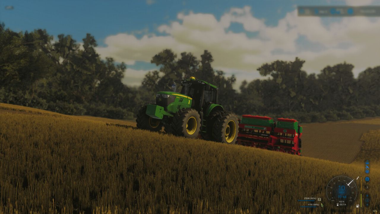 Звуки двигателя John Deere 6M (Prefab)