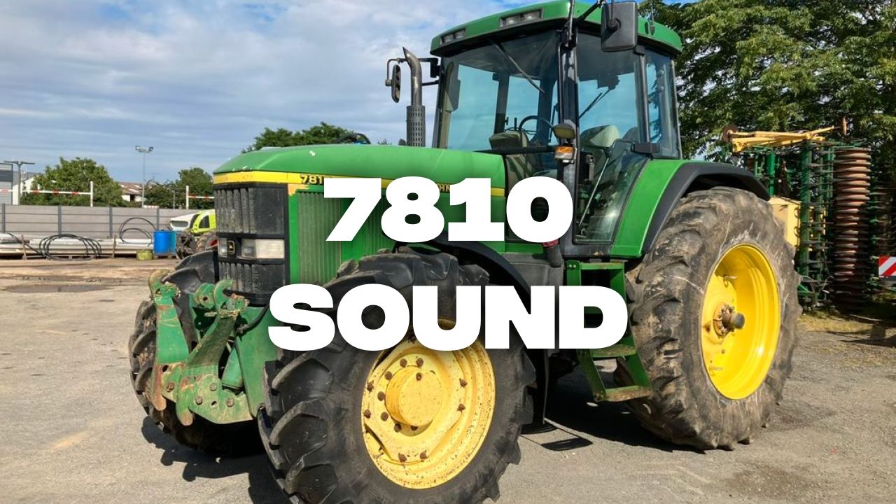 Sonido del motor John Deere 7810