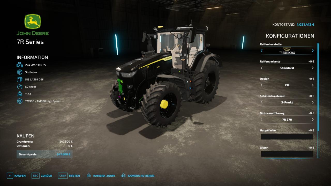 John Deere 7r Fs22 Kingmods 5600