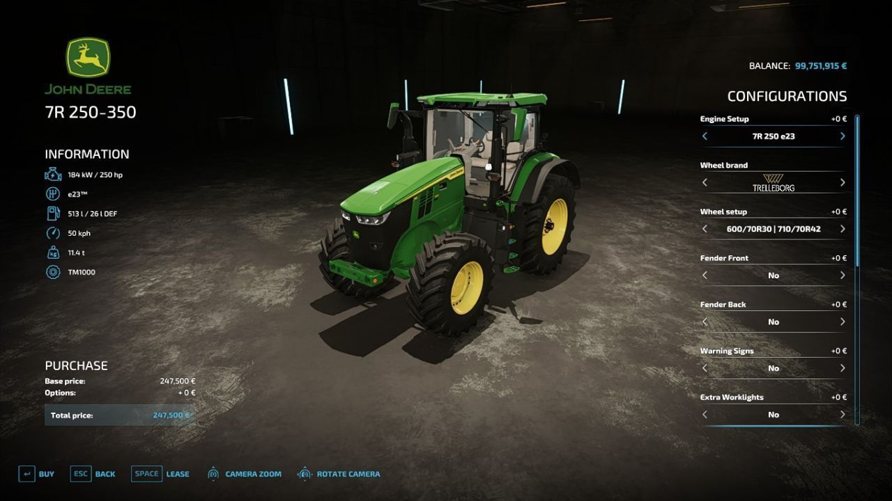 John Deere 7R Edit