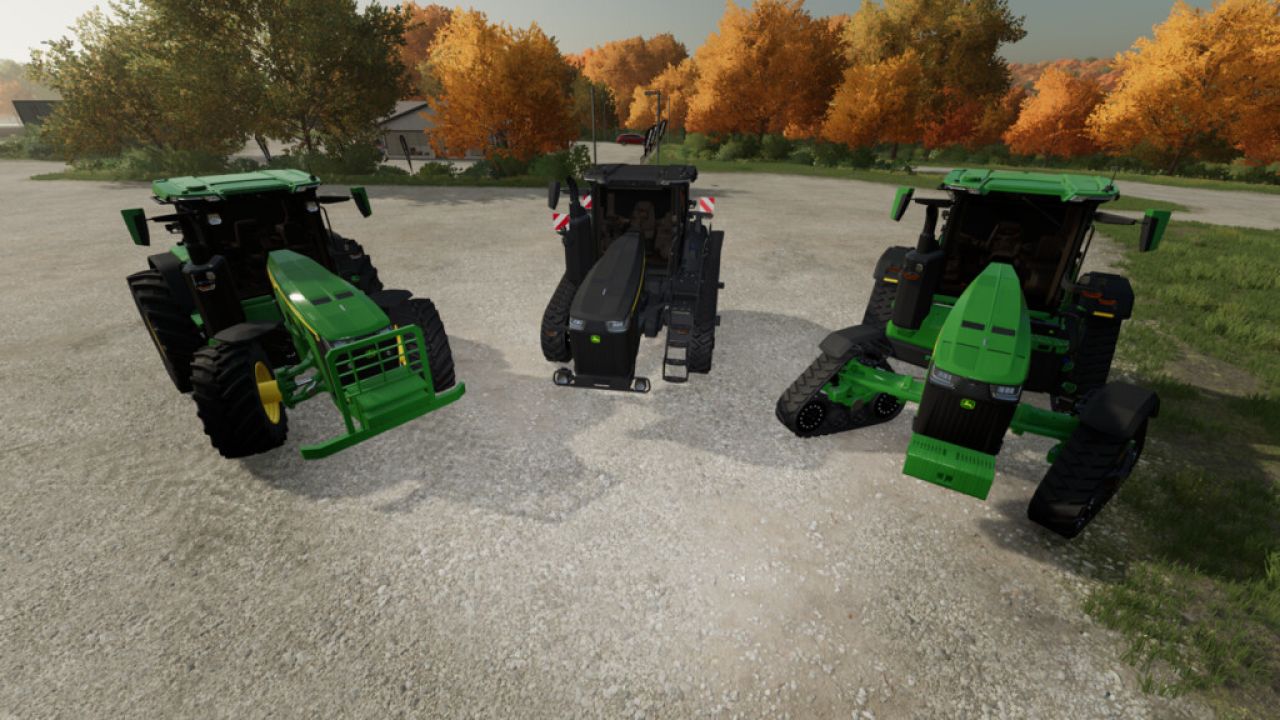 John Deere 8R Series Black Pack