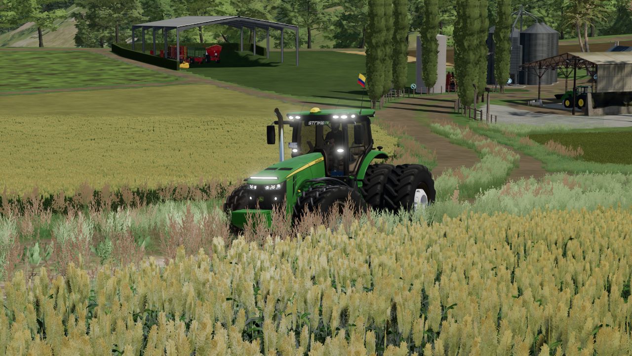 John Deere 8R Ameryka Południowa