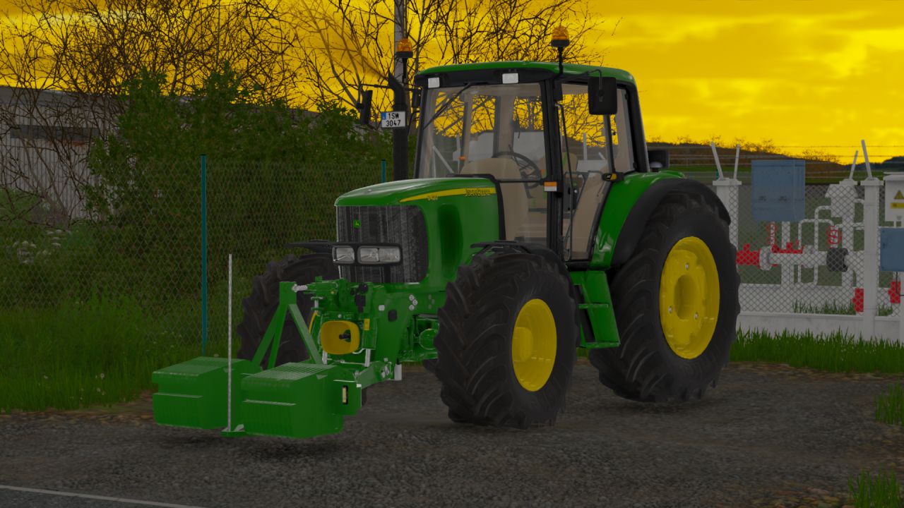 Peso doble John Deere