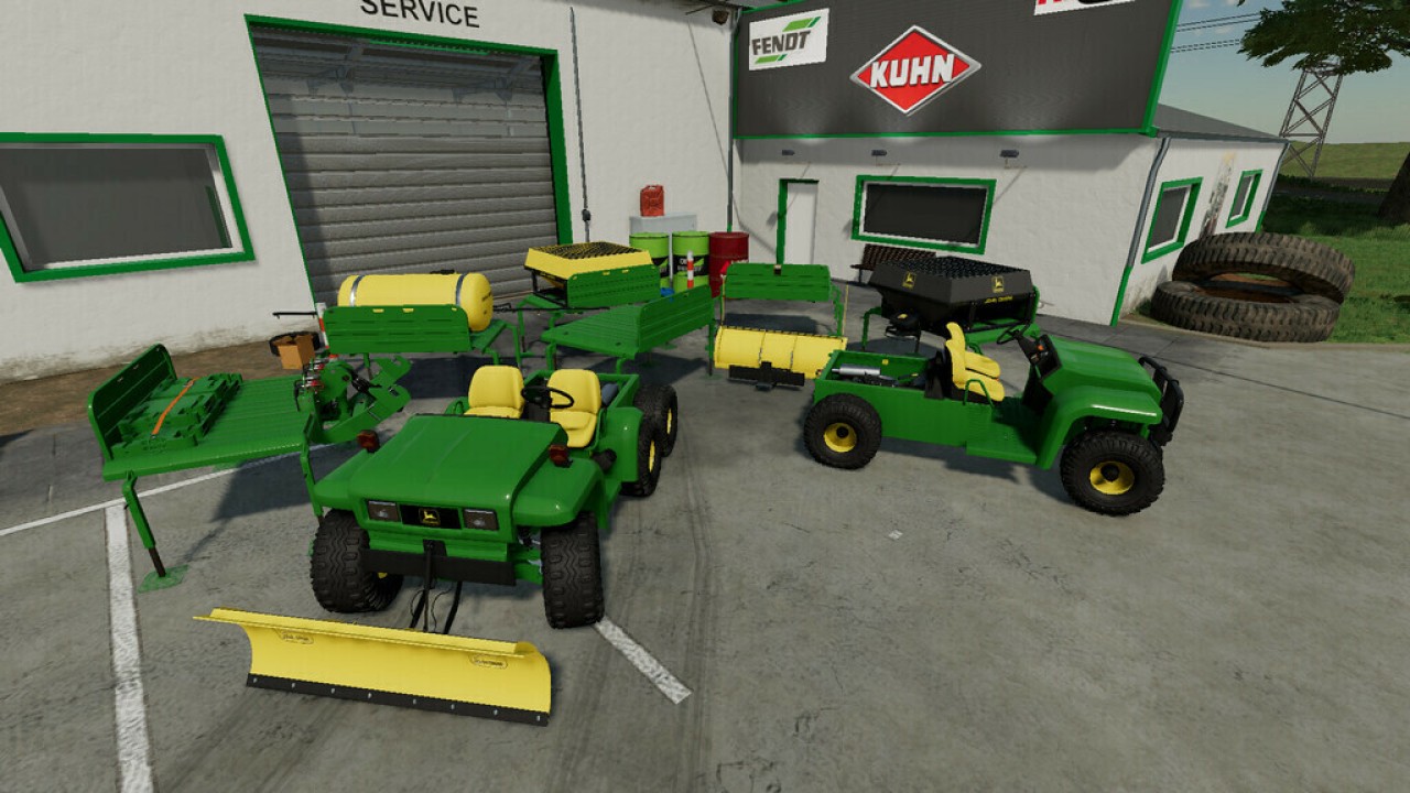 John Deere Gator Pack FS22 - KingMods