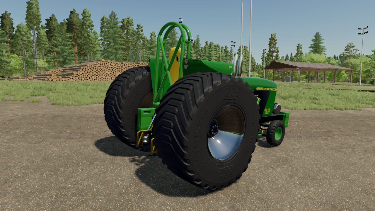 John Deere Greengoblin Tractor Pulling Farming Simulator 22 Mods 3915