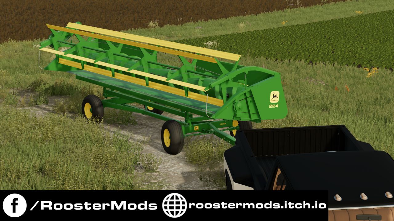 John Deere 1075 Hay Wagon V1 0 Fs22 Farming Simulator 9366