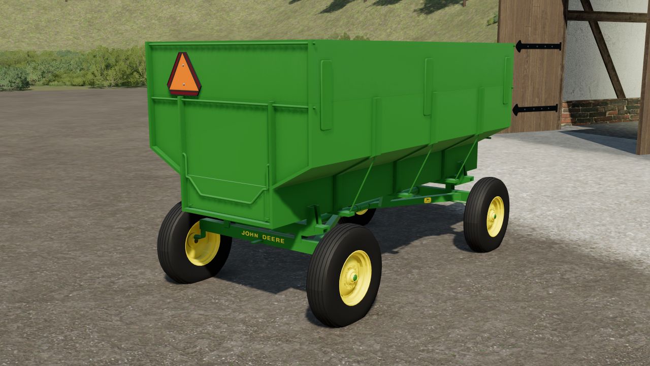 John Deere small tipper