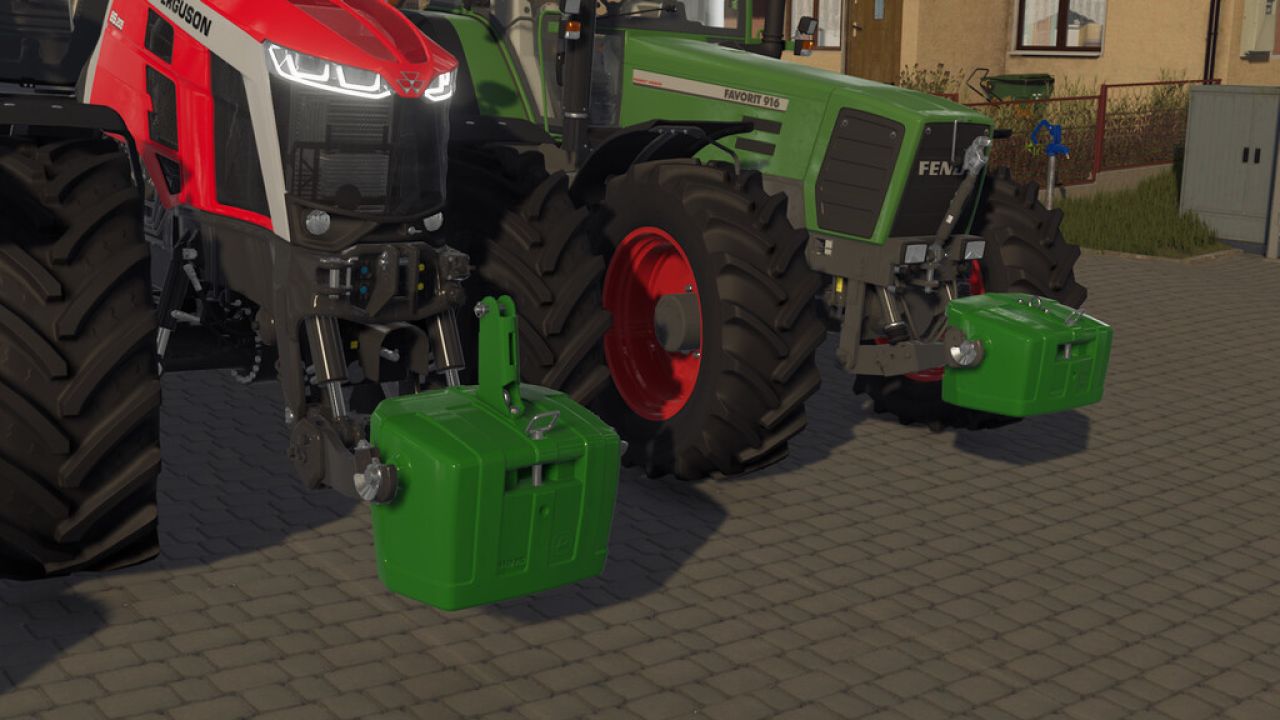 John Deere Weights Pack