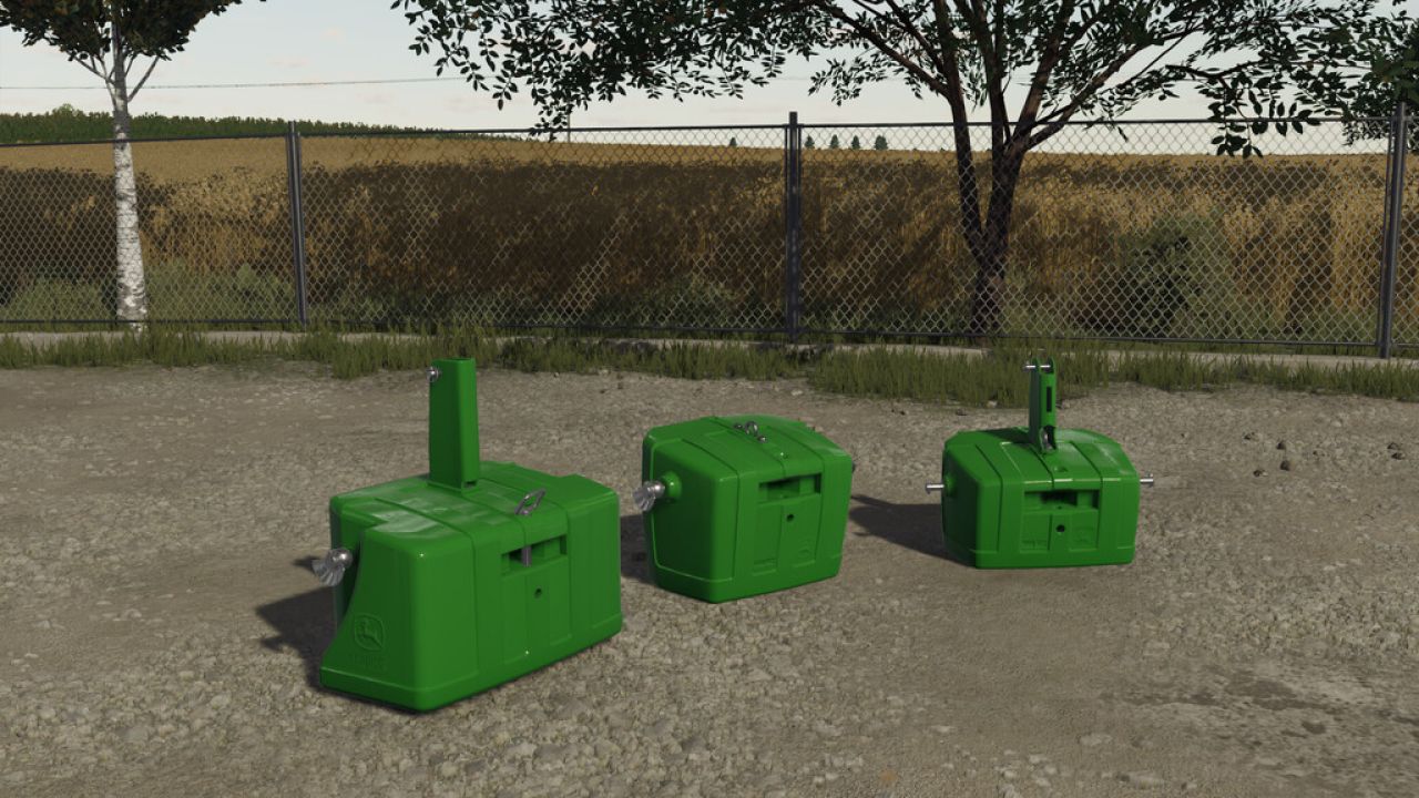 John Deere Weights Pack