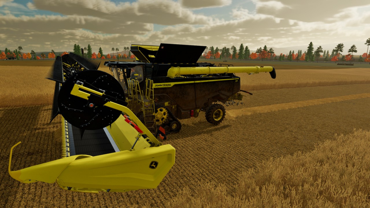 John Deere X91100 black&yellow Version / TOMMOD