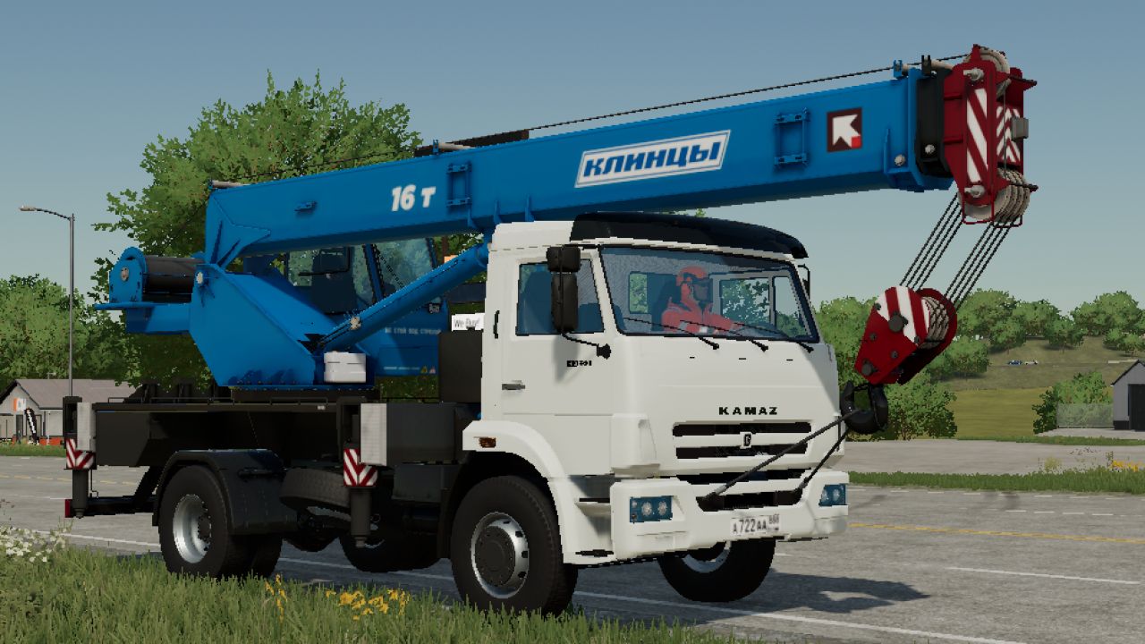 Guindaste Kamaz Klincy 4x2