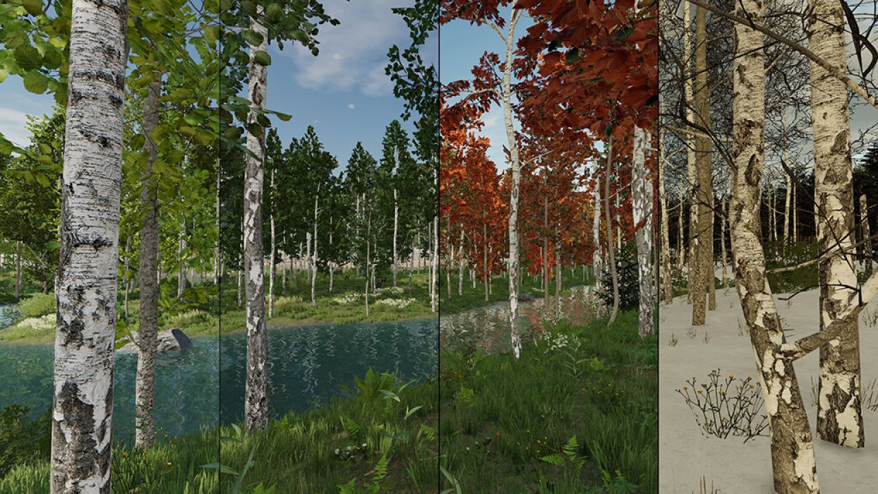 Pack Arbre Karhuvaara (Prefab)