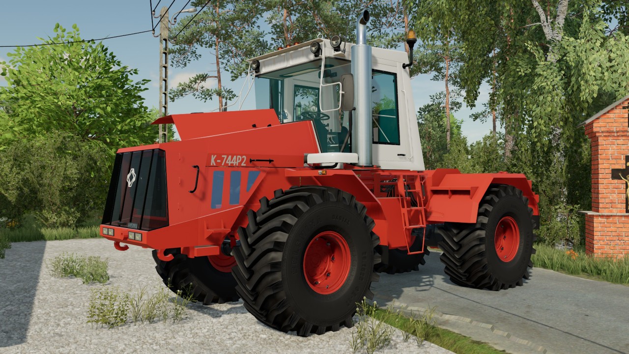 Kirovets K-744P2 FS22 - KingMods