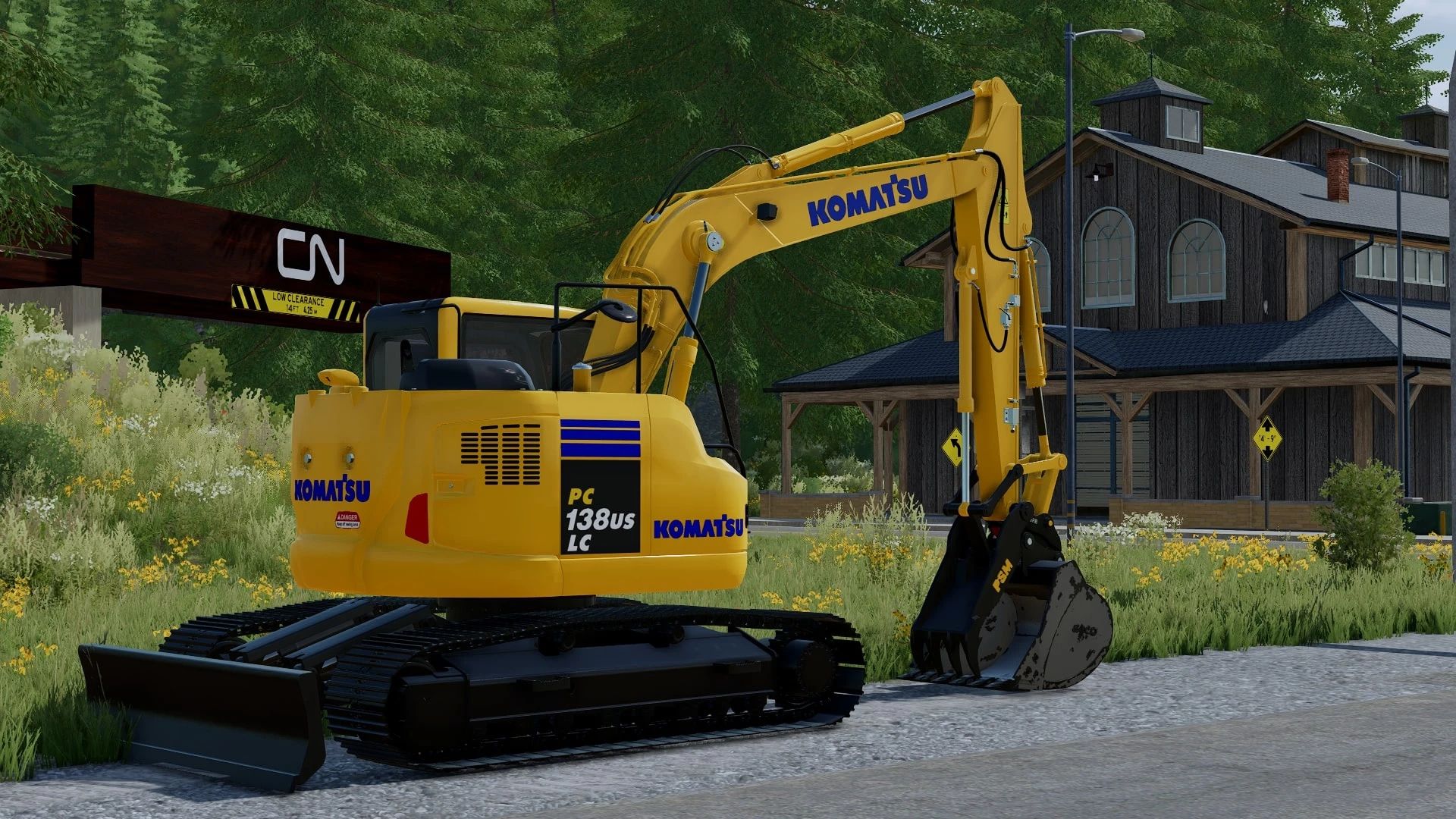 Komatsu PC138USLC-11