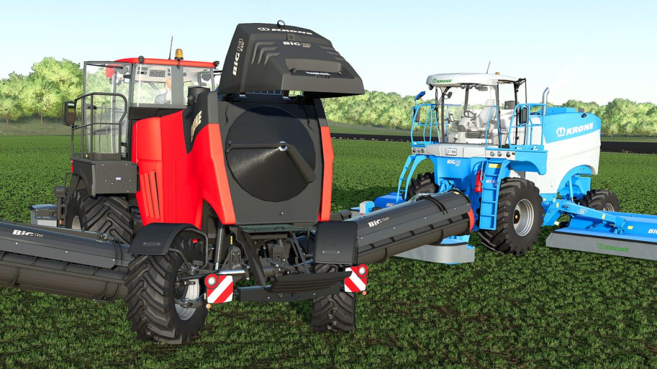 Krone BiG M 450 Full Animated