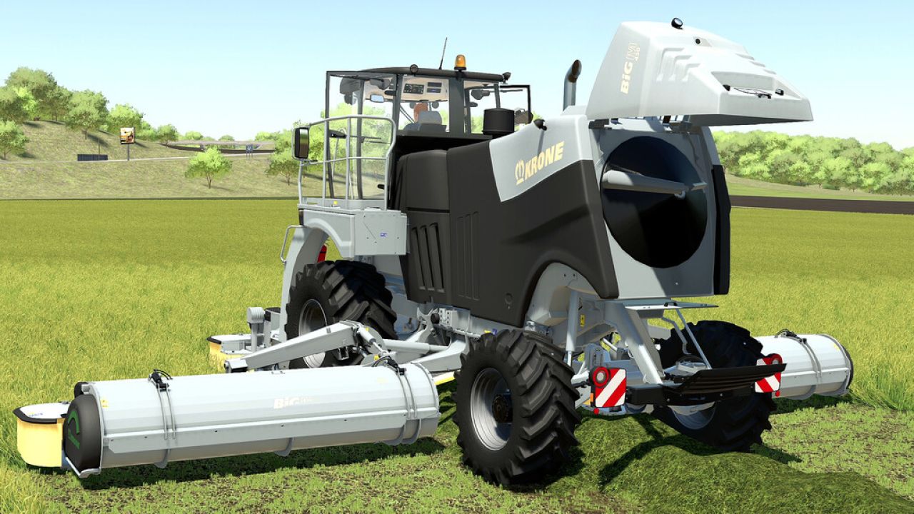 Krone BiG M 450 entièrement animé